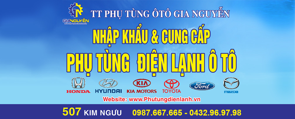 Phụ tùng ô tô Gia Nguyễn - chuyên lốc điều hòa ô tô