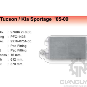 Dàn nóng Hyundai Tucson Kia Sportage